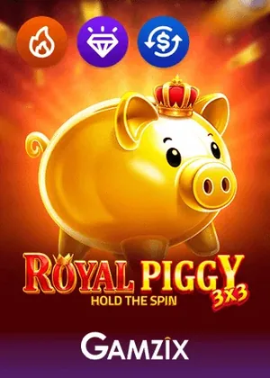 3x3 Royal Piggy Hold the Spin van Gamzix